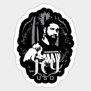 vintage jey uso Sticker